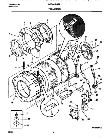 Diagram for GWT445RGS1