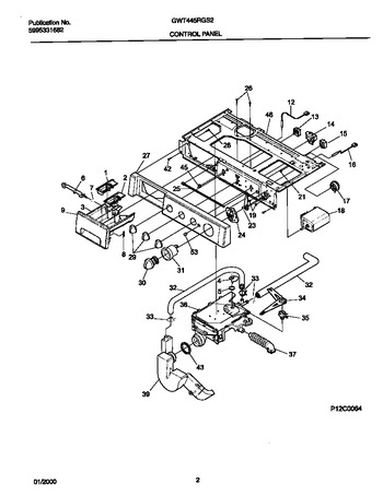 Diagram for GWT445RGS2