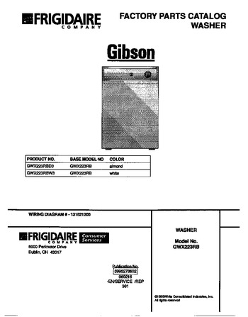 Diagram for GWX223RBD3