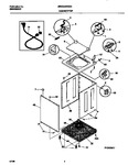 Diagram for 02 - Washer Cabinet, Top