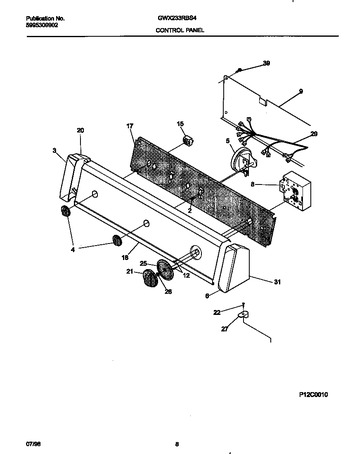 Diagram for GWX233RBS4