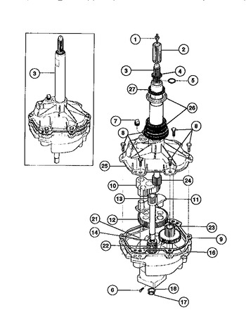 Diagram for GWX435RBD1