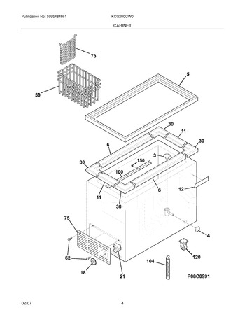 Diagram for KCG200GW0