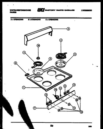 Diagram for KF204KDW0