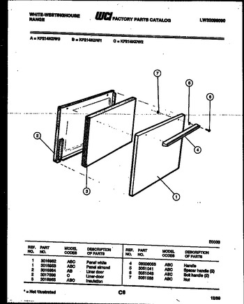 Diagram for KF214KDW0