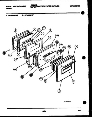 Diagram for KF460GDW7