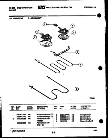 Diagram for KF460GDW7