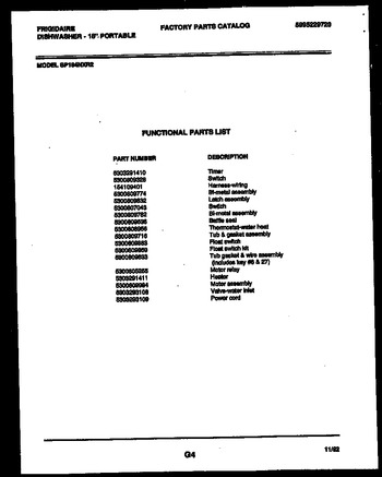 Diagram for KF590HDH7