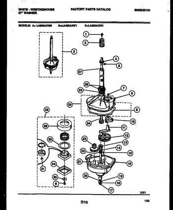 Diagram for LA300AXW1