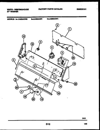 Diagram for LA400AXD1