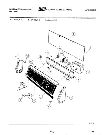 Diagram for LA450JXW5