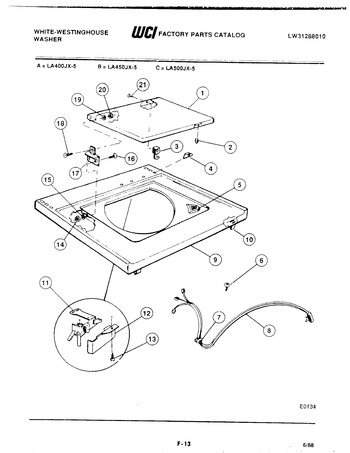 Diagram for LA400JXW5