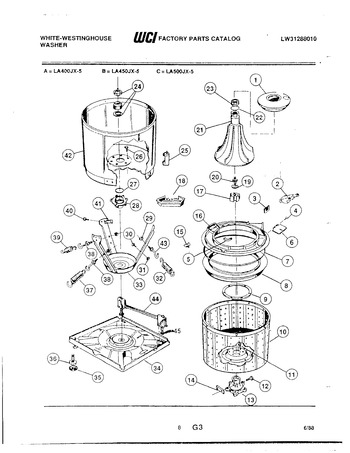 Diagram for LA450JXW5