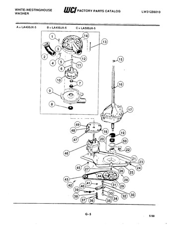 Diagram for LA450JXW5