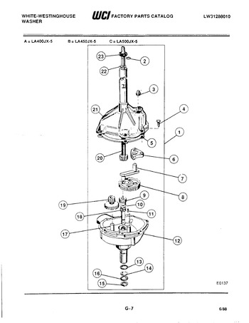 Diagram for LA450JXW5