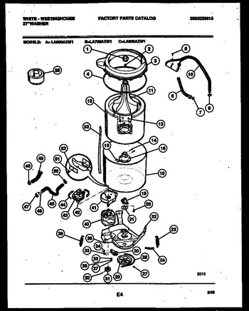 Diagram for LA700AXW1