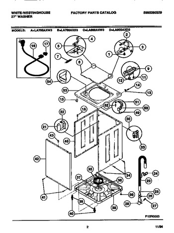 Diagram for LA600AXD3