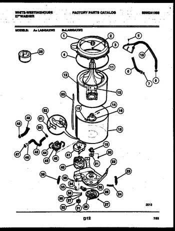 Diagram for LA640AXD2