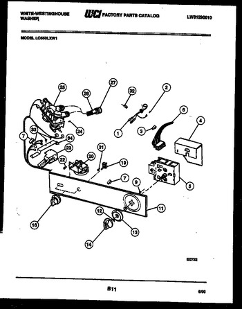 Diagram for LC550LXD1