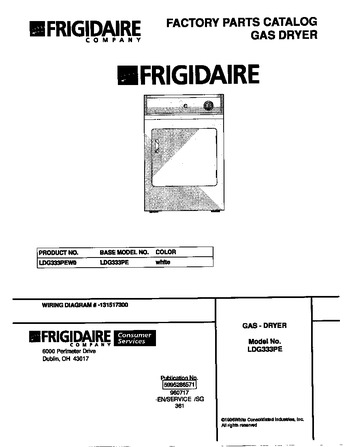 Diagram for LDG333PEW0