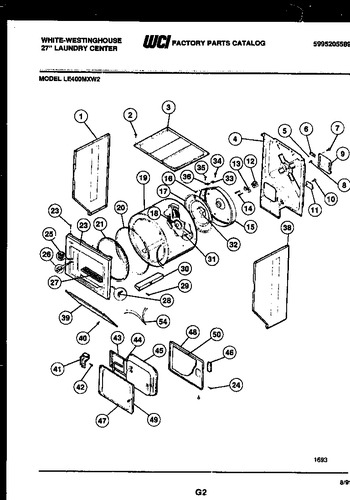 Diagram for LE400MXW2