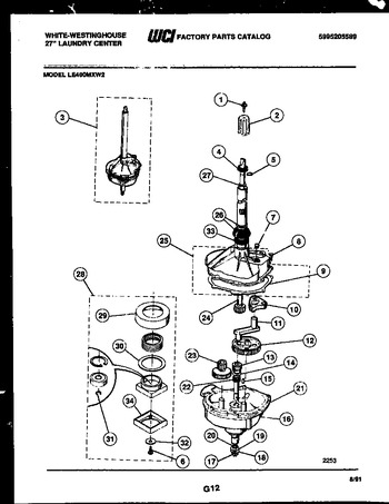 Diagram for LE400MXW2