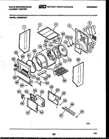 Diagram for LE600MXW2