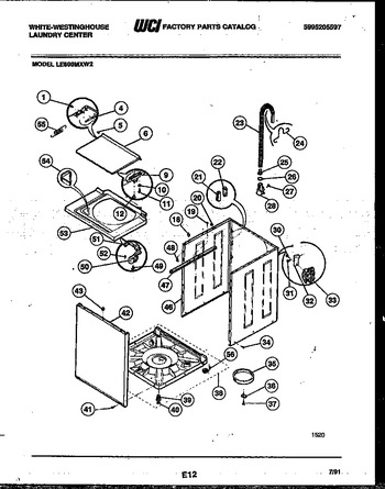 Diagram for LE600MXW2