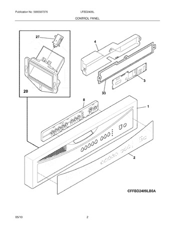 Diagram for LFBD2409LW0A