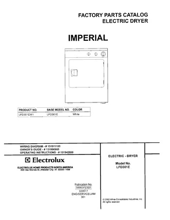 Diagram for LFD301EW1