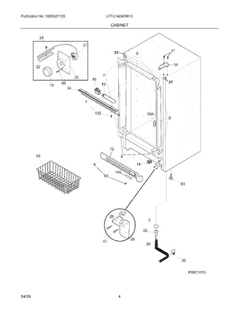 Diagram for LFFU1424DW10