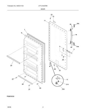 Diagram for LFFU1424DW8