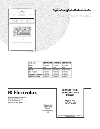 Diagram for LGGF3032KQB