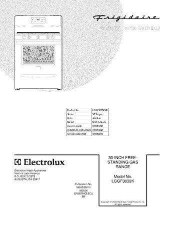 Diagram for LGGF3032KMA