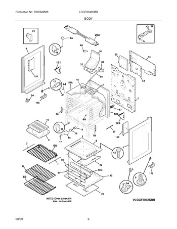 Diagram for LGGF3032KMB