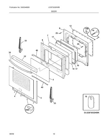 Diagram for LGGF3032KMB