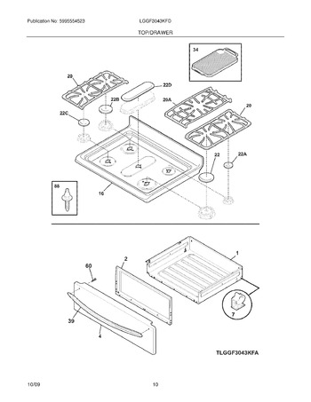 Diagram for LGGF3043KFD