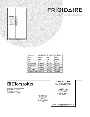 Diagram for LGHS2655KE1