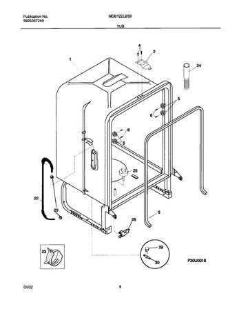 Diagram for MDB122LBS0