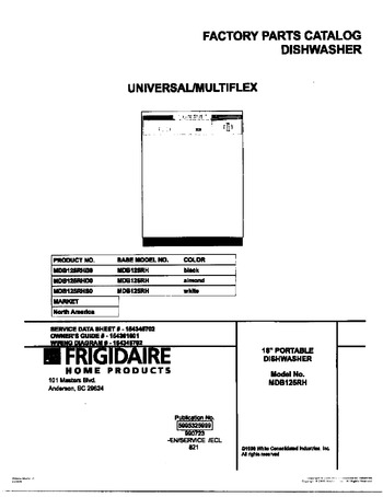 Diagram for MDB125RHD0