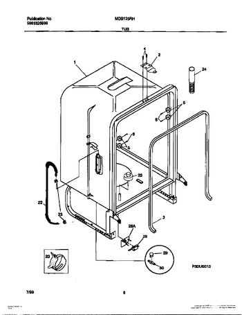 Diagram for MDB125RHD0