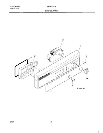 Diagram for MDB125RHS2