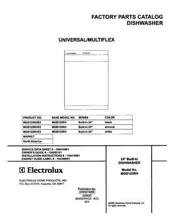 Diagram for MDB125RHD3