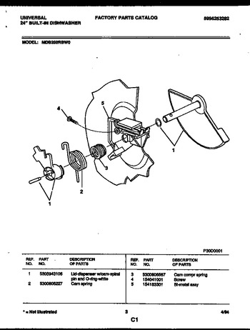 Diagram for MDB200RBW0