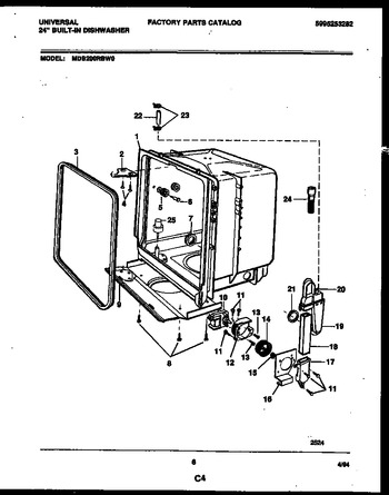 Diagram for MDB200RBW0