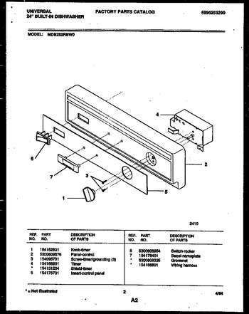 Diagram for MDB202RBW0