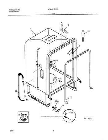 Diagram for MDB421RJB0