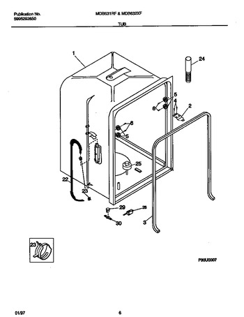 Diagram for MDB632XFS2