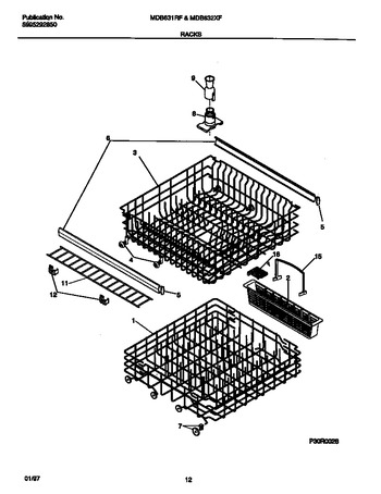 Diagram for MDB632XFS2