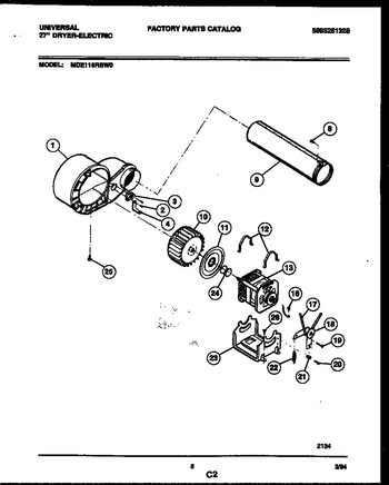 Diagram for MDE116RBW0